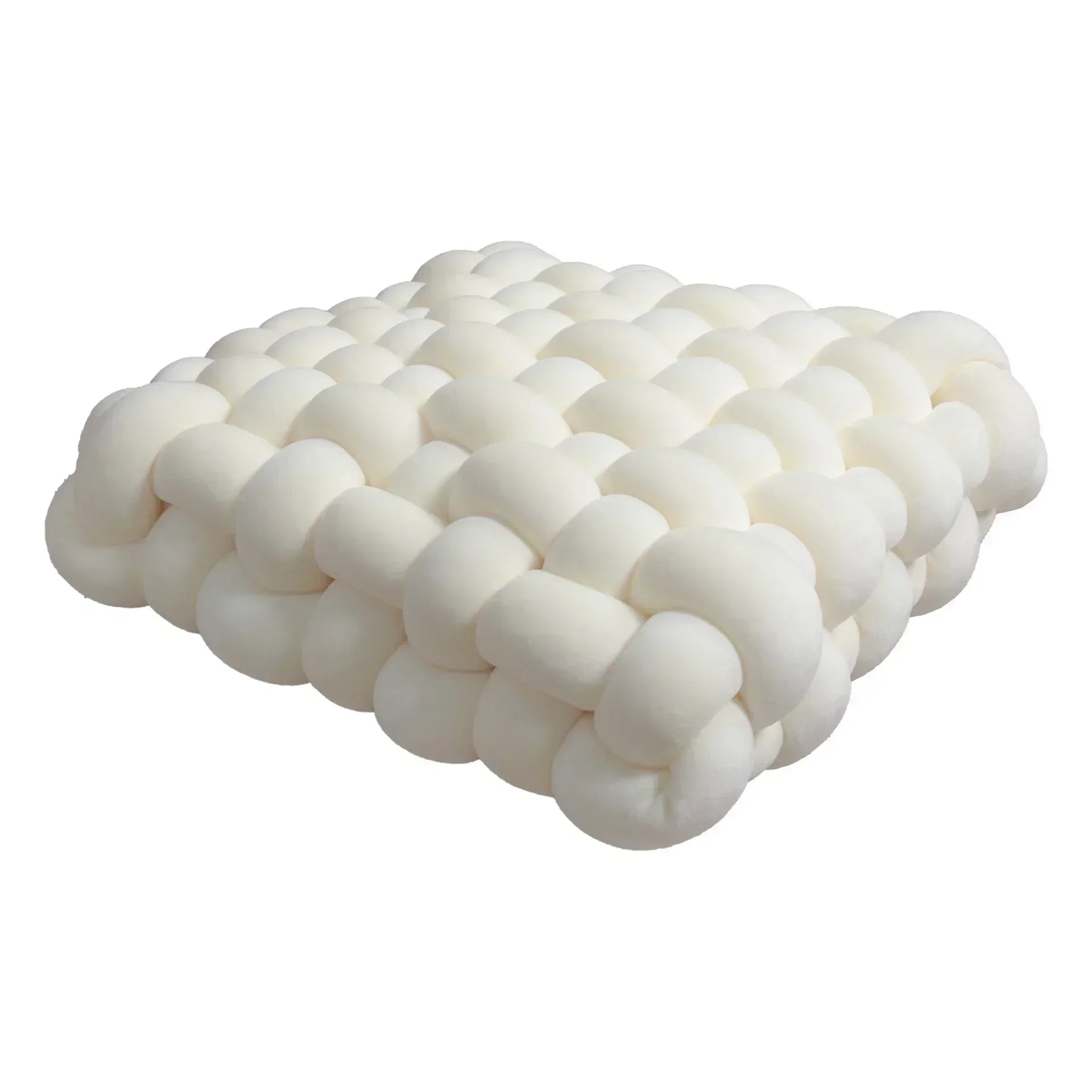 Square Knot Stuffed Cushion Nordic Pillow Decorative Plush Pillow Office Sleeping Floor Windowsill Back Cushion Decor