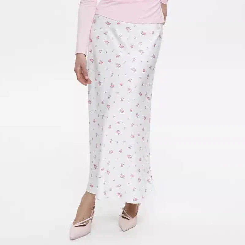 Printed Long Skirt