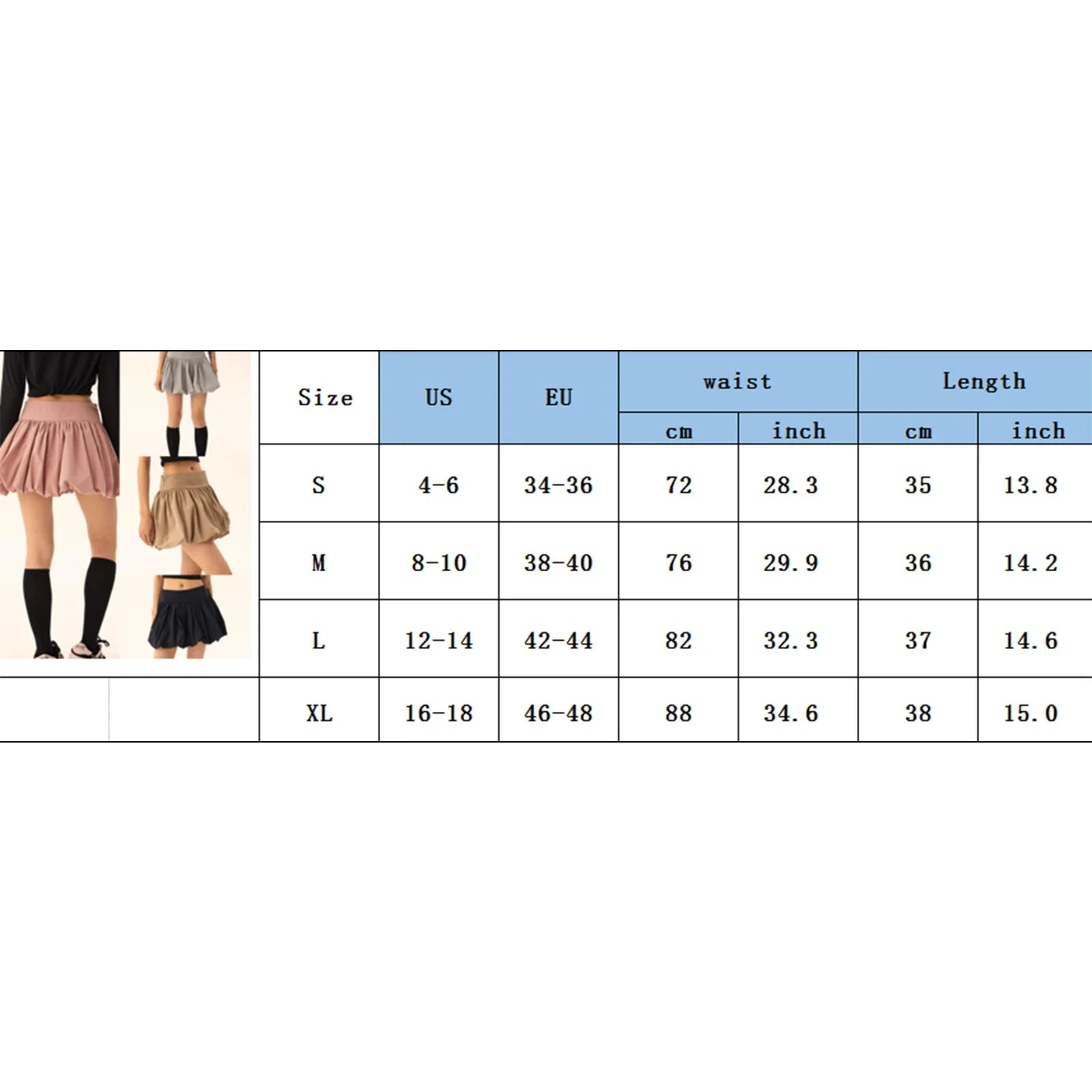 Balloon Skirts