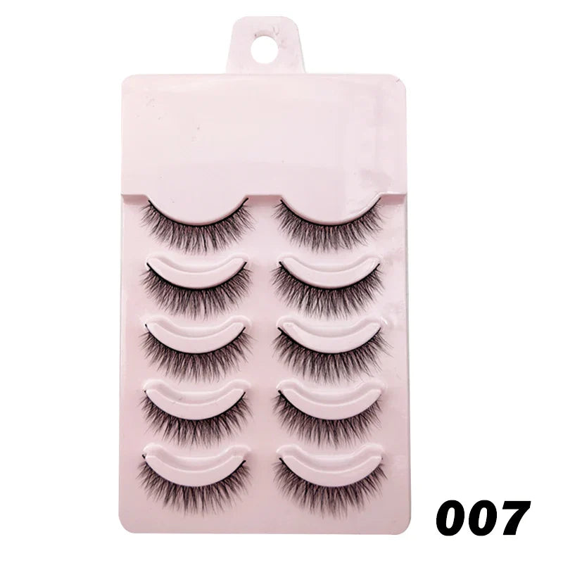 Manga Lashes Soft Natural Eyelashes Thick False Eyelashes Manga Eyelashes Daily Dating Makeup Eyelashes Lashes Wispy