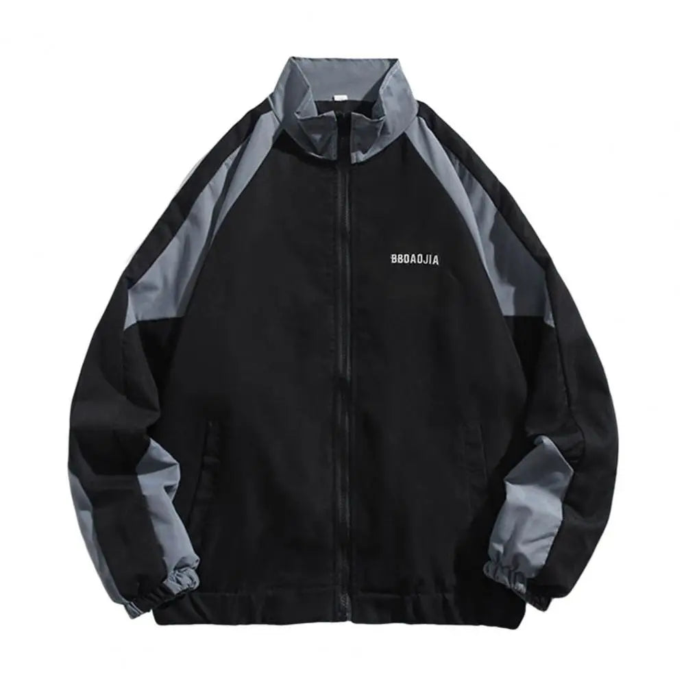 Baseball Jacket Jacket Baseball Coat Male Casual Outdoor Outwear Loose Bomber Jacket Streetwear