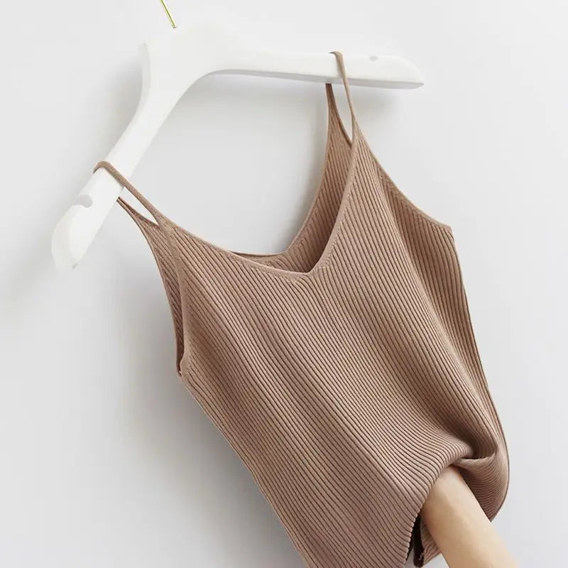 Vintage Short Knit Blouse+Split Sling Skirt 2-Piece Suit Korean Elegant Long Sleeve Top Dress Matching Set