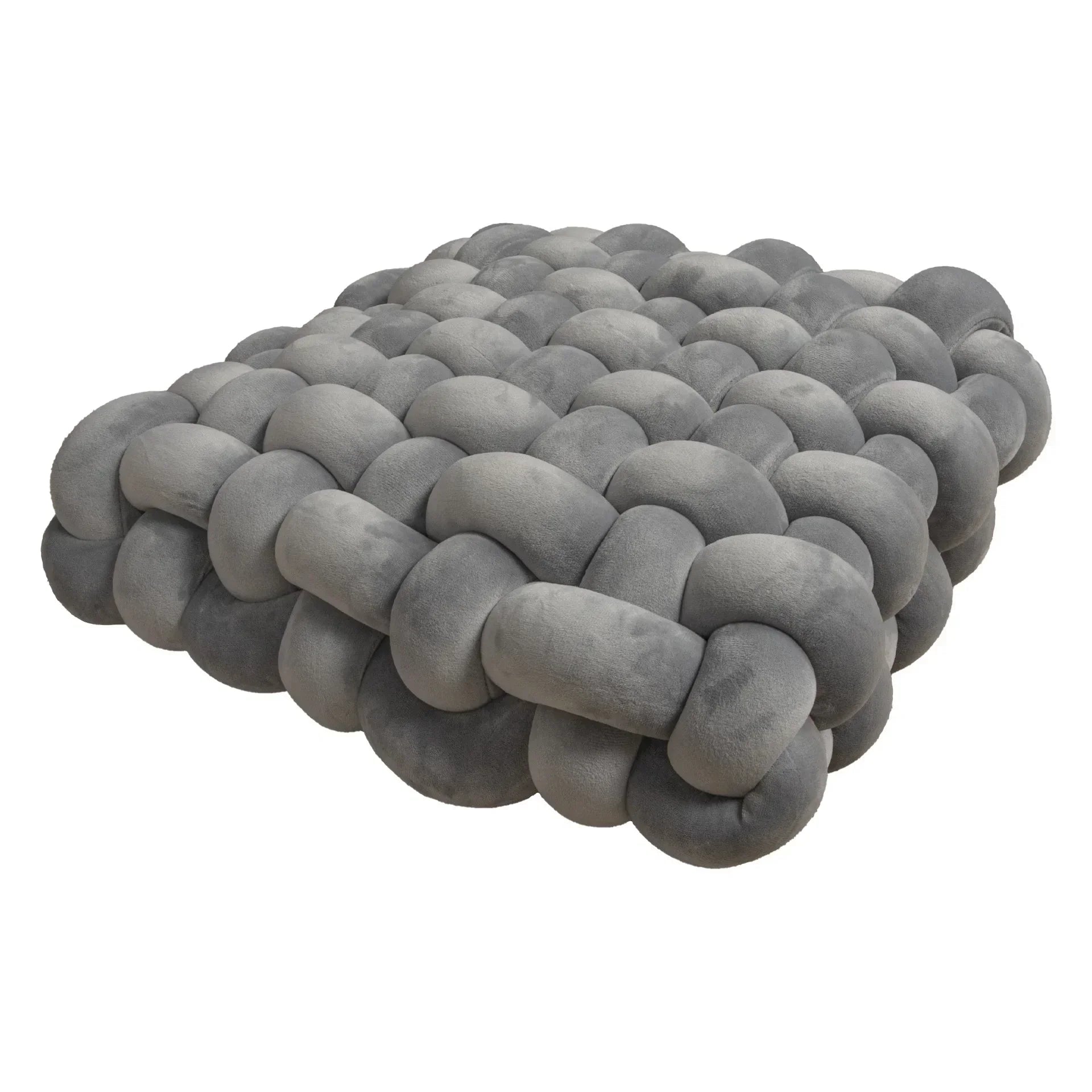 Square Knot Stuffed Cushion Nordic Pillow Decorative Plush Pillow Office Sleeping Floor Windowsill Back Cushion Decor