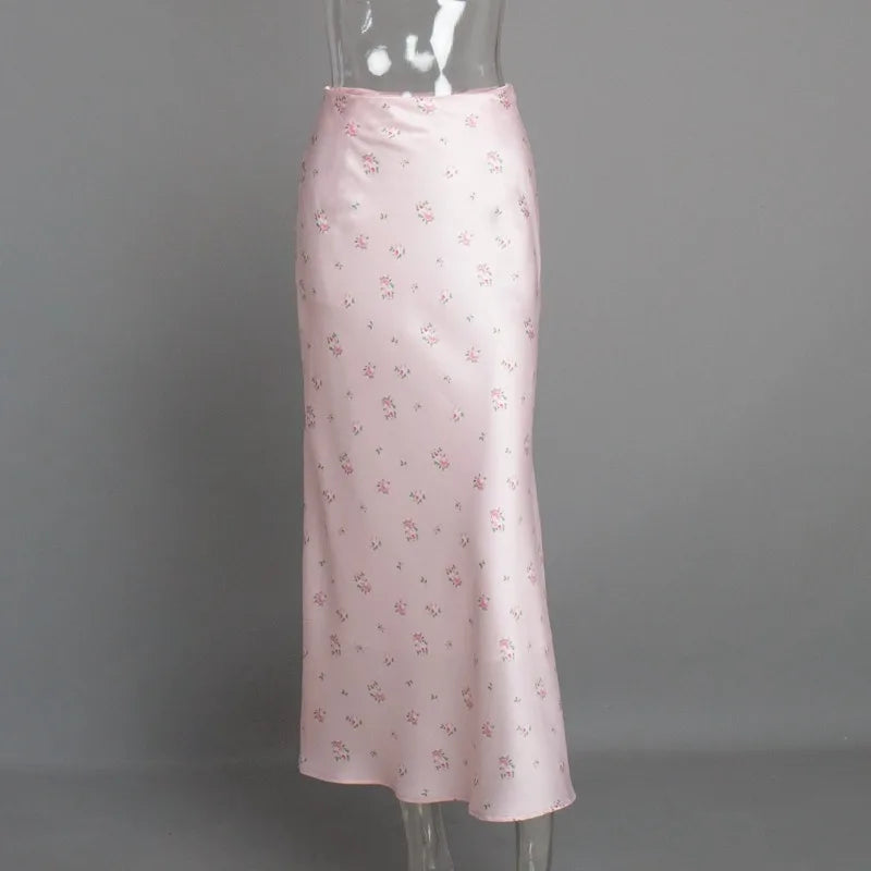 Printed Long Skirt