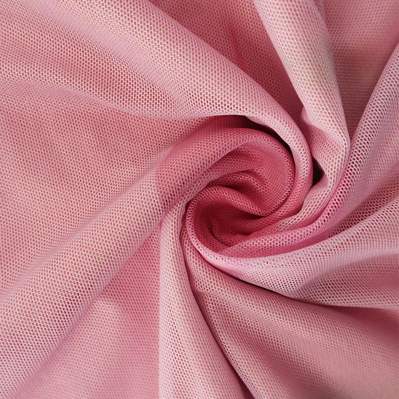 Pink Sweet Dresses Mesh Dresses Streetwear Print Dress Sleeveless V-Neck Elegant Knitted Clothing