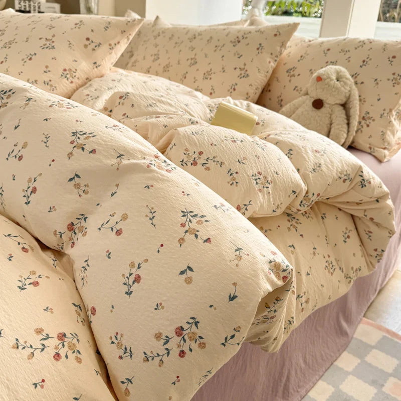 Floral Style Quilt Cover