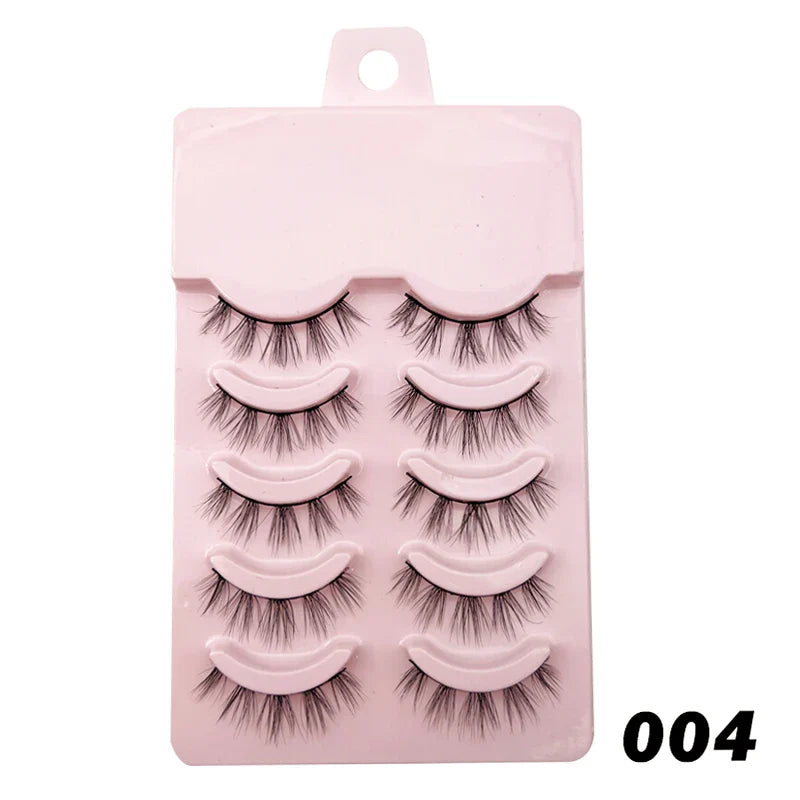 Manga Lashes Soft Natural Eyelashes Thick False Eyelashes Manga Eyelashes Daily Dating Makeup Eyelashes Lashes Wispy