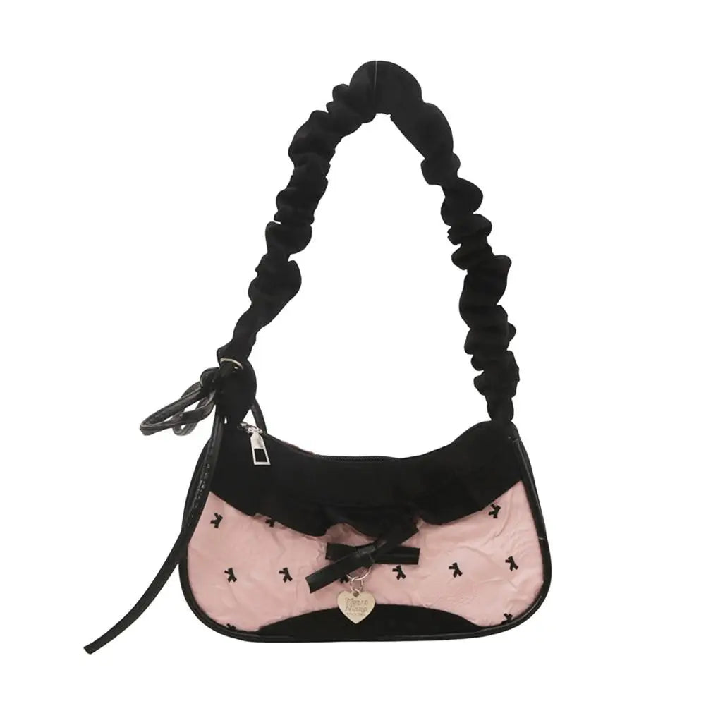 Grid Mini Handbags Adjustable Shoulder strap Korean Hand-held Commuting bag Single-shoulder Crossbody bag Underarm pouch