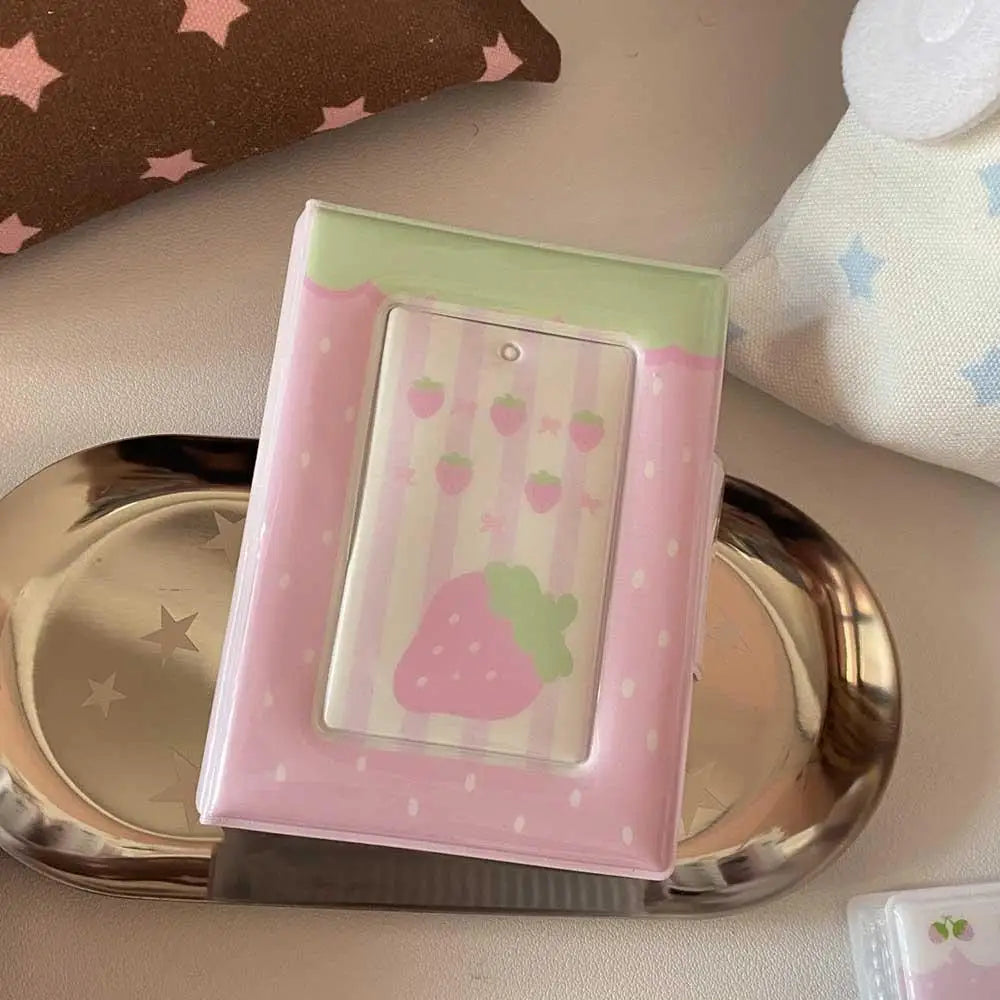 Travel Photo Album Small Card Storage Book Photocard Holder Card Holder 3 Inch INS Korean Style Mini Cute Photo Storage Album