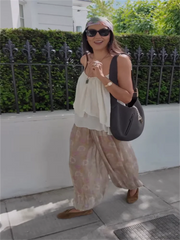 Ruffles Tie Up Pant Suit V-neck Backless Sleeveless Top High Wasit Wide Leg Pants Outfits Lady Beach Wears