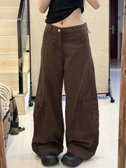 American Vintage Brown Cargo Jeans