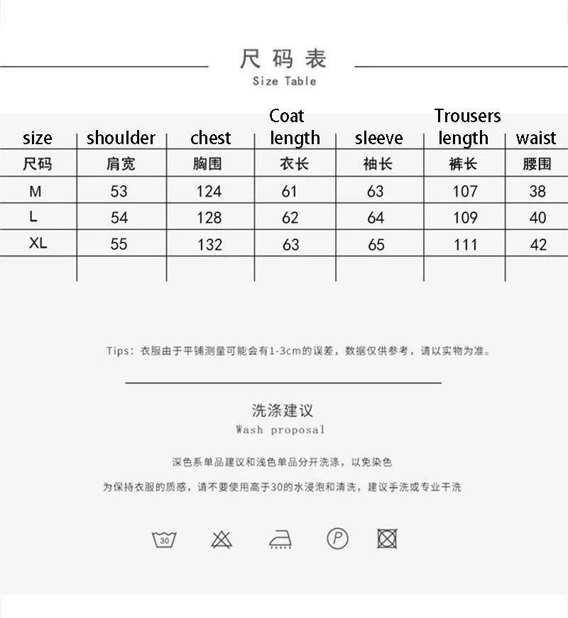 Casual Two Piece Set Short Lapel cargo Jacket Large Pockets Snap Buttons Loose Straight Leg Pleated Waist Pants