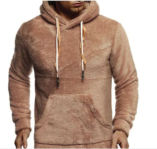Embroidered hoodie casual