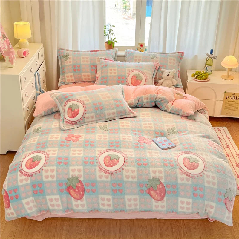 1pc Super Warm Quilt Cover
