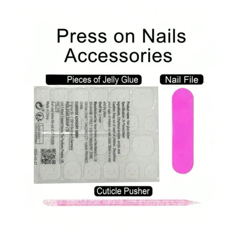 Y2K Retro Handmade Duck False Nails Nude Pink French Tips with Handcrafted Mushroom Aurora Butterfly Pearl Design Fake Nail
