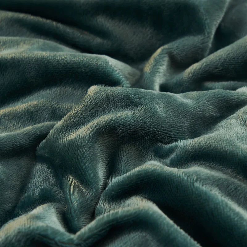 Plush Couple Bed Duvet Cover Bedspreads