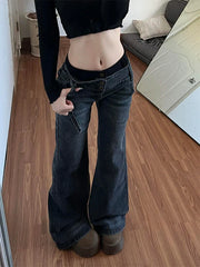 Retro Low Waisted Jeans