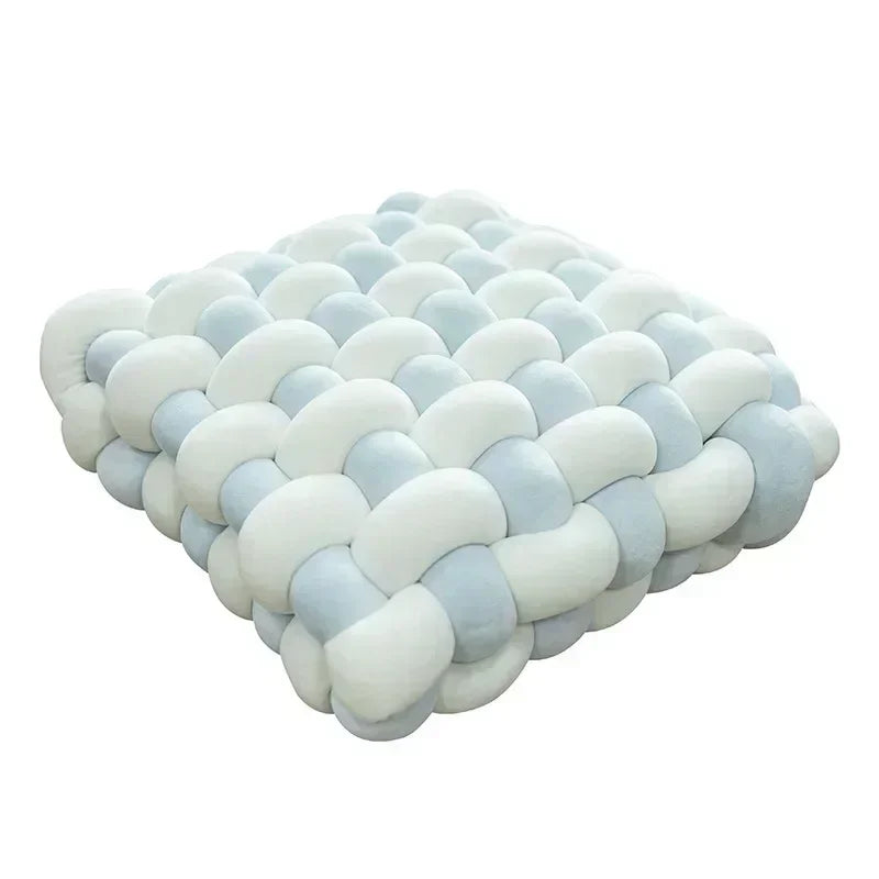 Square Knot Stuffed Cushion Nordic Pillow Decorative Plush Pillow Office Sleeping Floor Windowsill Back Cushion Decor
