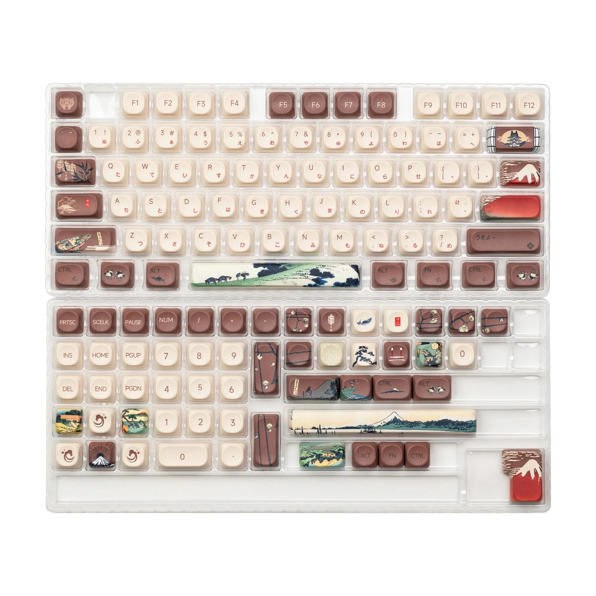 Pink Cat Dye Sublimation PBT Keycaps 136 Keys MOA Profile Keyboard Keycaps