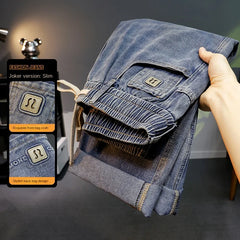 Loose Straight Leg Jeans Style Casual Comfortable Denim Trousersable Male