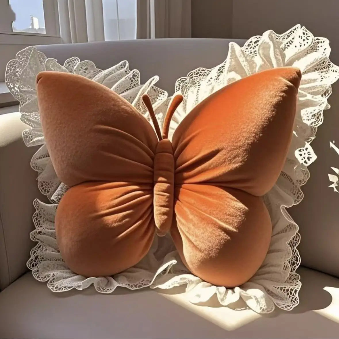 Princess Butterfly Office Pillow Living Room Bow Bedroom Car Sofa Cushion Home Pillow Room