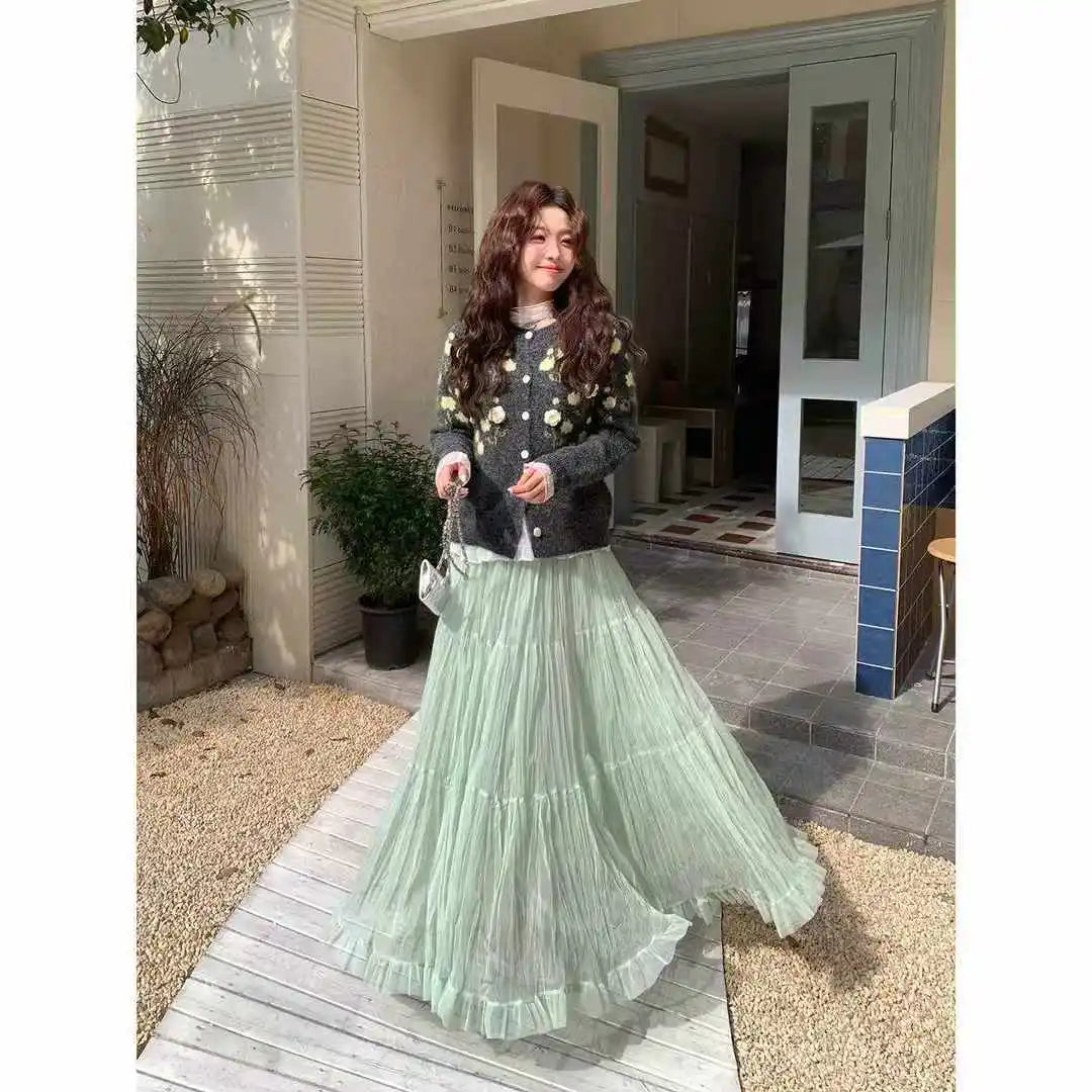 Elegant Pleated Skirt