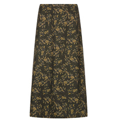 Retro Half Skirt Print Retro Straight Comfortable Street Party Long Skirt