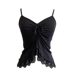 American Retro Harajuku Casual Y2K Crop Top High Street Off-shoulder Solid Color Slim Clothes Hotties Streetwear