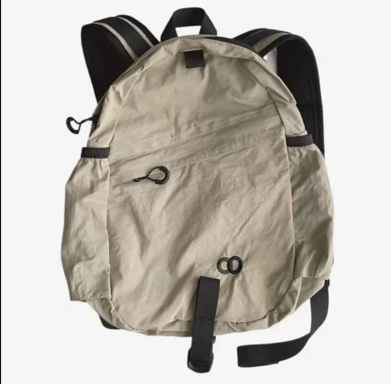 Winnowx Uni Perro Large Capacity City Outdoor Commuting Backpack Lightweight Simple Parent-child Style Dual Shoulder Bag