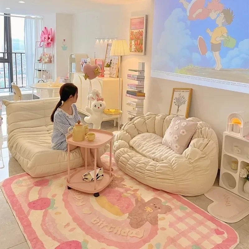 Cute Shaped Flower Bedroom Bedside Mat Home Girly Living Room Coffee Table Rugs Cloakroom Leisure Area Carpets Ковер Tapis 러그