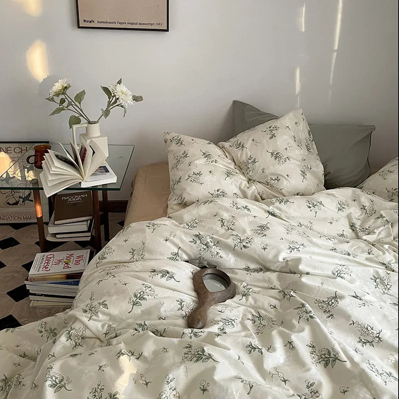 Floral Cotton Bedding Set