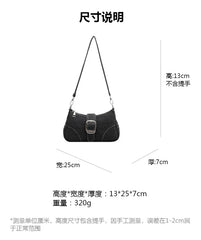 Small Design Jeans Bag Cross-Shoulder Bag Shoulder Canvas Bag