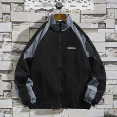Baseball Jacket Jacket Baseball Coat Male Casual Outdoor Outwear Loose Bomber Jacket Streetwear