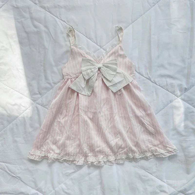 Retro Harajuku Kawaii Fairy Tale Camisole Tee Casual Slim Chic Print Sleeveless Crop Top Y2K Streetwea