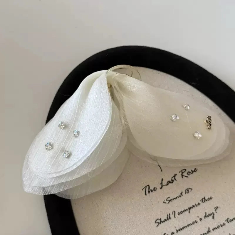 High-Grade Retro Simple Mesh Butterfly Hair Clip