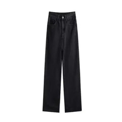 Y2K American Vintage Mottled Totem Print Baggy Jeans High Waist Wide Leg Jeans Harajuku Trendy Hip-hop Jeans