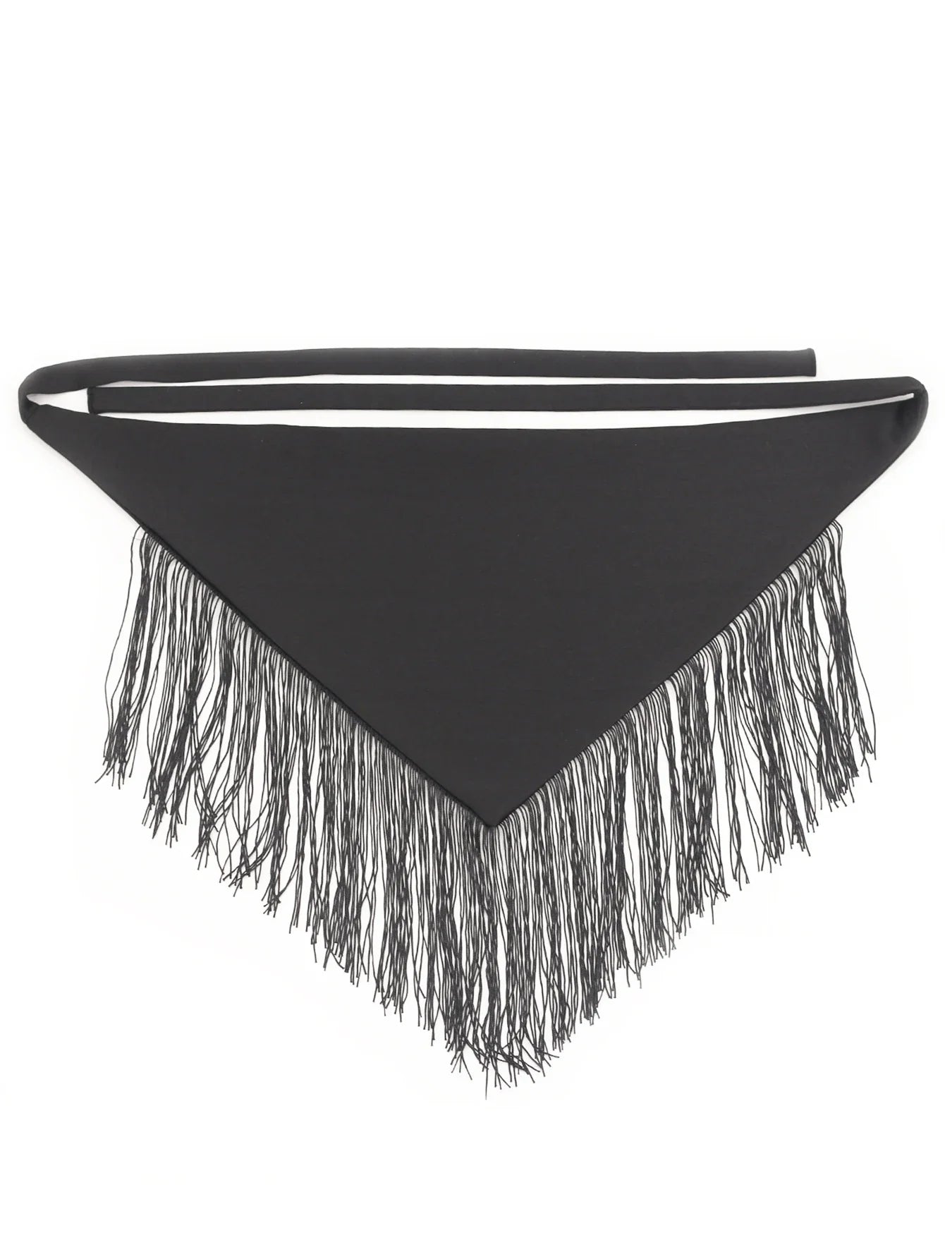 Chinese-style Bohemian ethnic triangular scarf tie, ladies' decorative waist cover, girl fart curtain