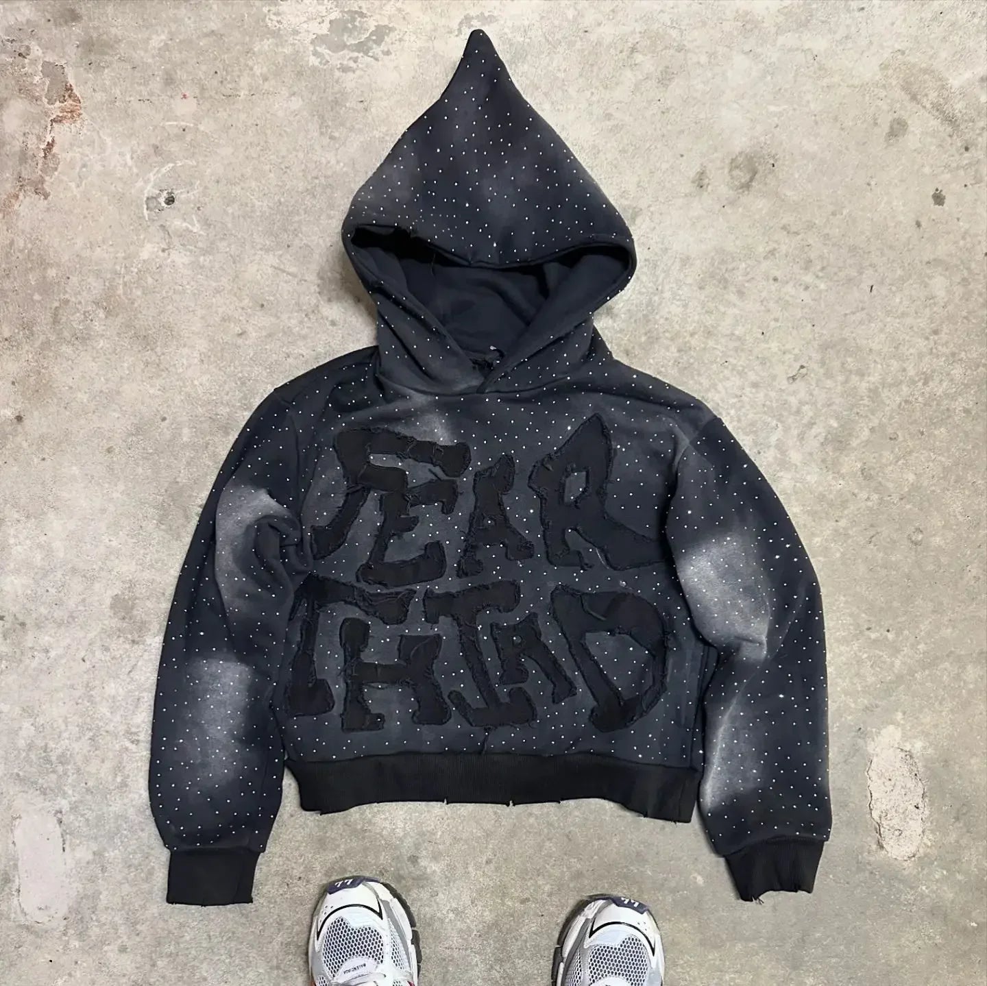 Vintage Casual Zipper Hoodie Jacket Cotton Warm Jacket Y2k Clothes Letter Embroidery Hoodie Oversized Sweatshirt