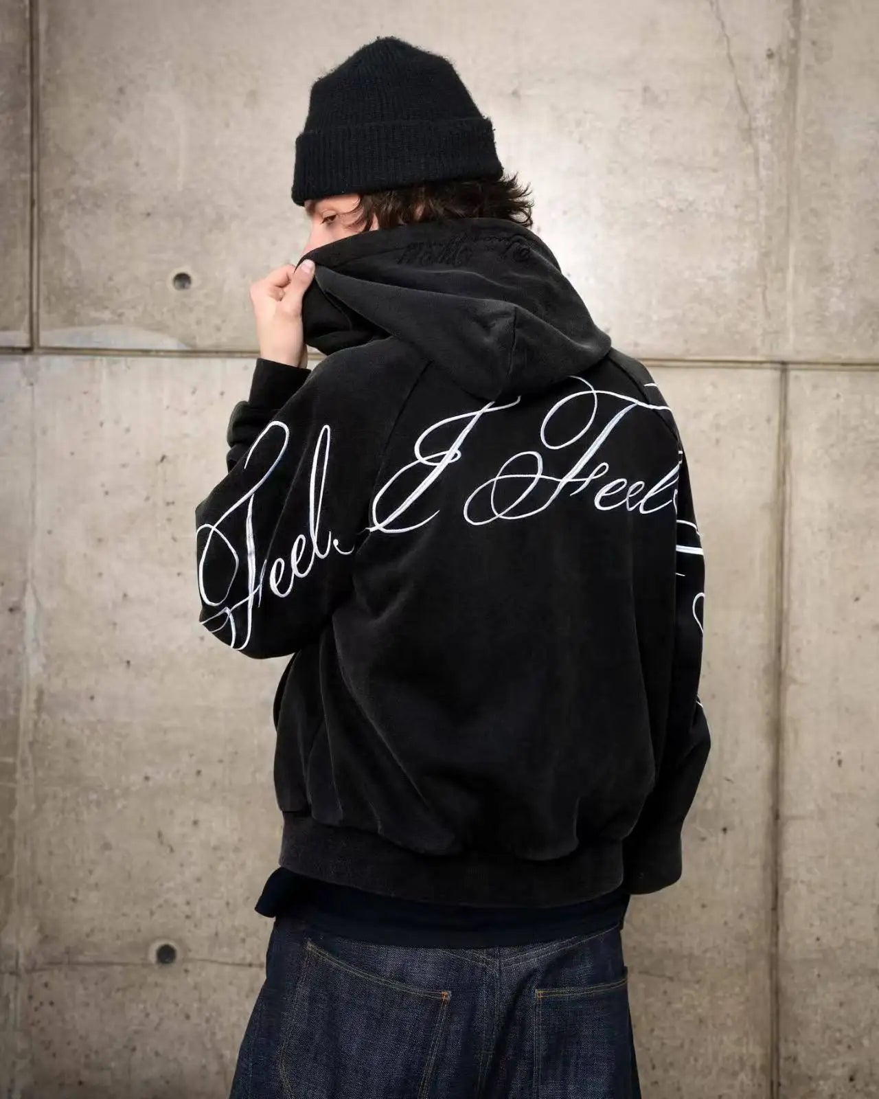 Y2K American harajuku Gothic Letter Print Hip-Hop Punk Style