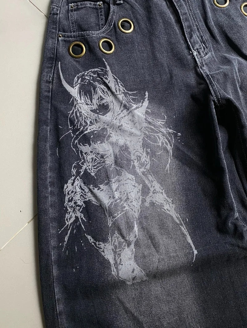 American Vintage Oversized Print Washed