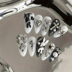 10pcs personalized black