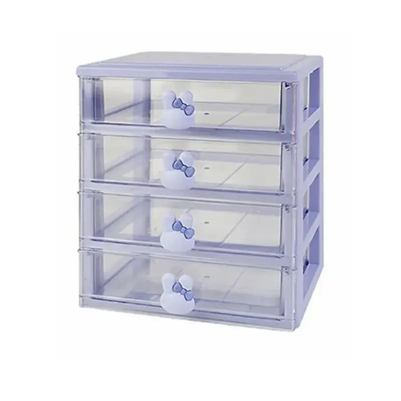Desktop Storage Box Organizer Student Drawer Box Pen Holder Cute Office Childrens Hair Accessories Stationery Rack Organizer Box