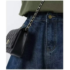 High Waist Wide Leg Short Jeans Thin Loose Slimming A- Line Pants plus Size Cover Hip Versatile Shorts