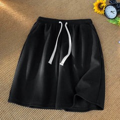 Waffle shorts thin loose casual sports brand beach American five-point pants