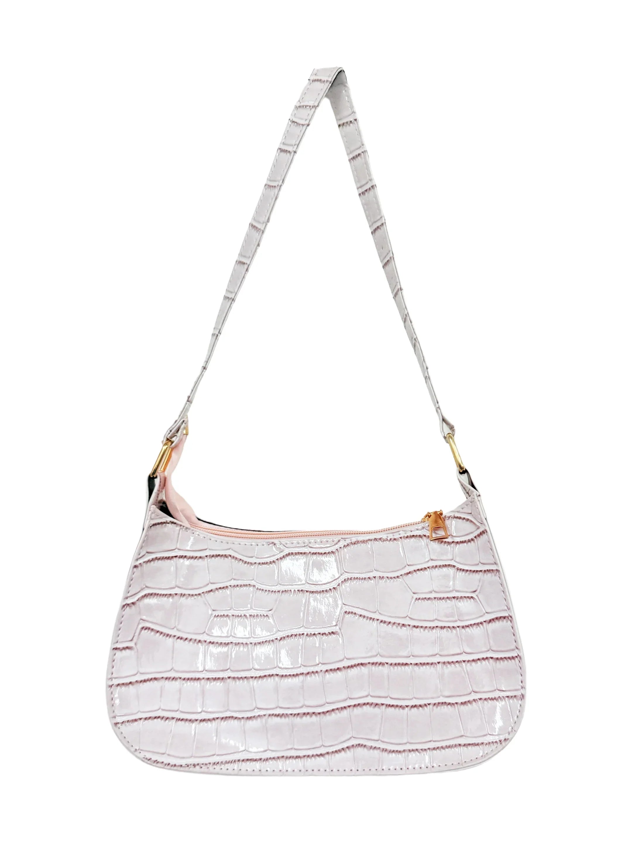 Vintage Patent Leather Shoulder Bag Handbags Casual Designer Hobos Underarm Bag