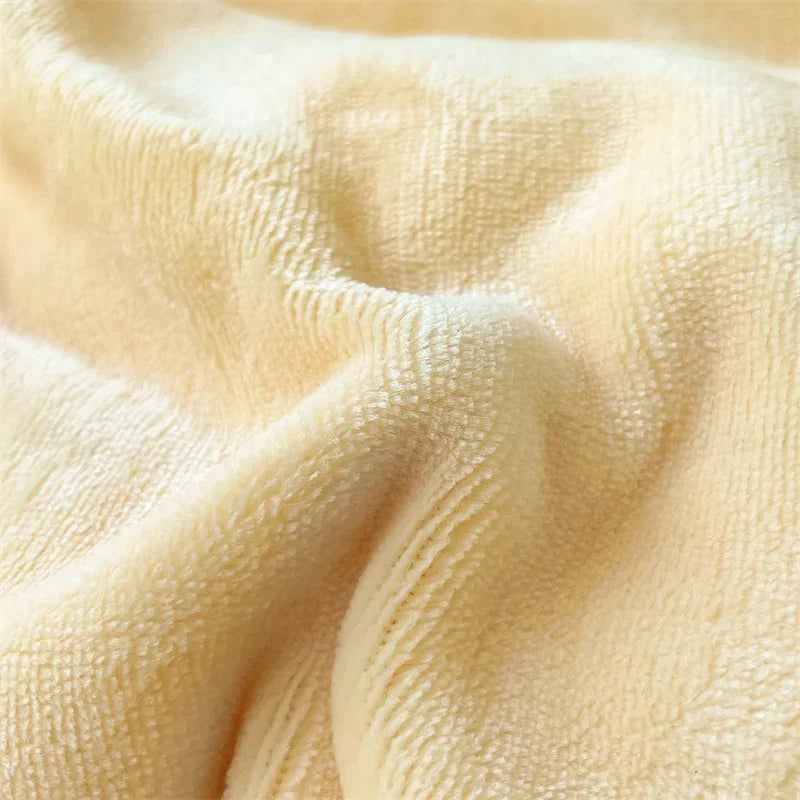 Simple Milk Fleece Warm Duvet Cover Set 220x240 Soft Fluffy Queen Bedding Set Plush Warmth Blanket Cover Sets Cozy