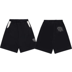 Y2k American Retro Embroidered Pattern Hip-Hop Loose Casual Pants