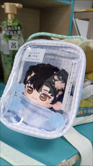 10cm Ita Bag Mandarin orange Milk Strawberry Doll Storage Display Portable Game Anime DIY Bag Storage