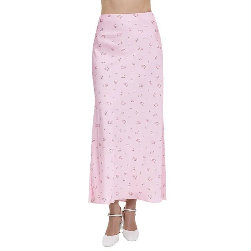 Printed Long Skirt