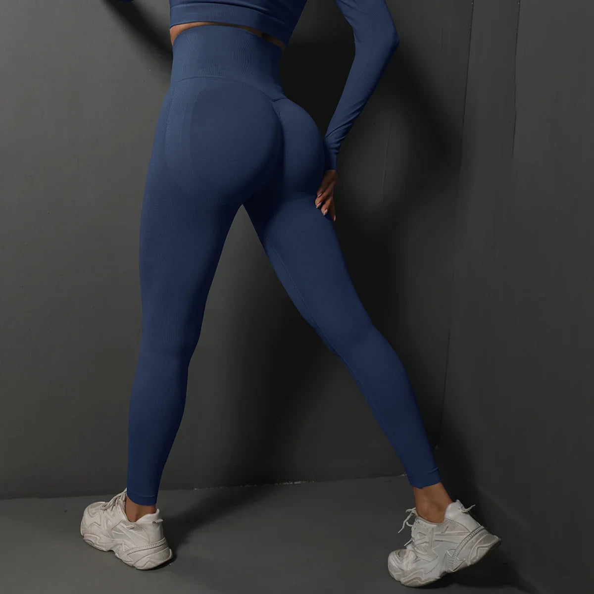 Seamless Gym Leggings Yoga Pants High Waist Booty Lifting Leggings Pants Sports Clothing Fitness Wear